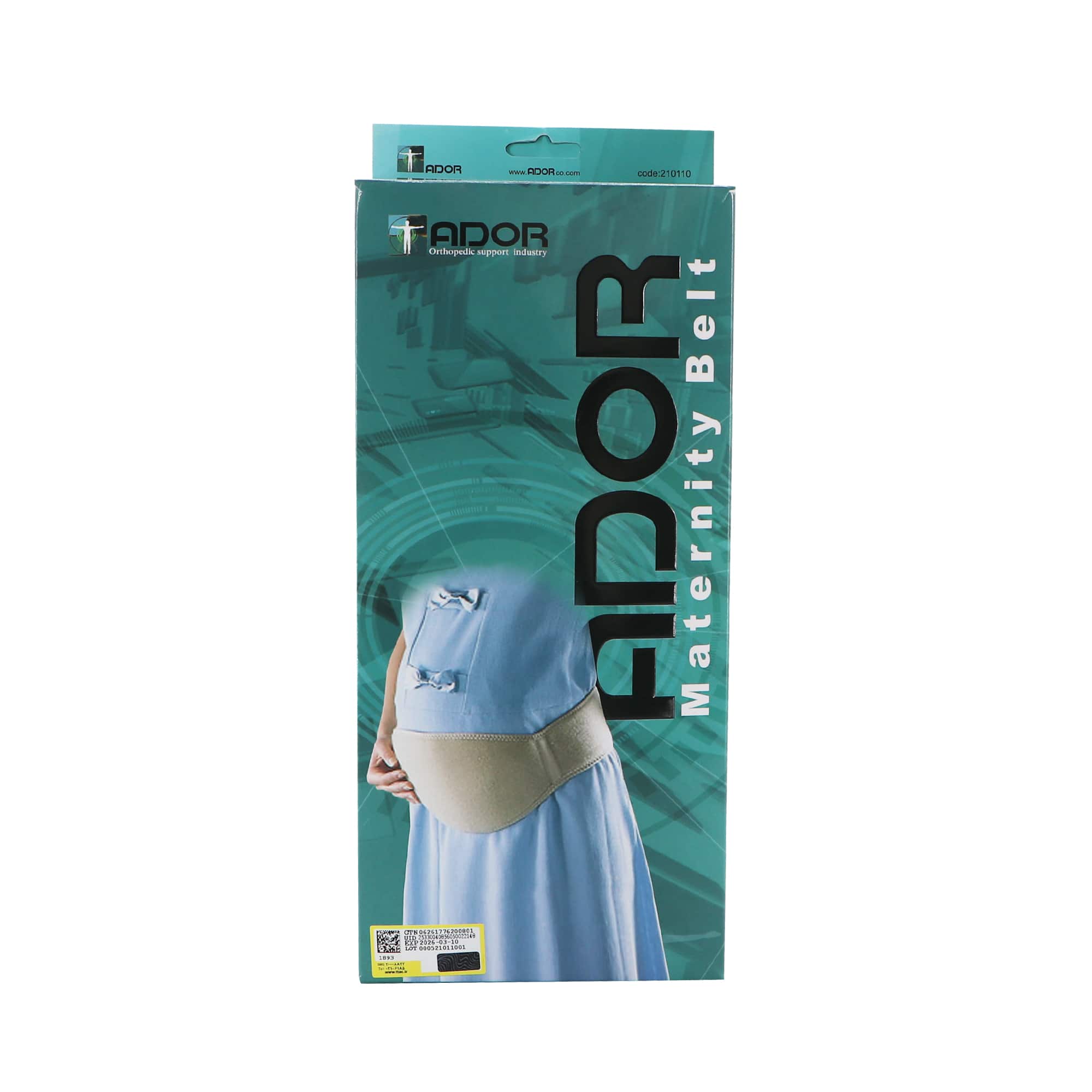 شکم بند بارداری آدور طرح آمریکایی فری سایز