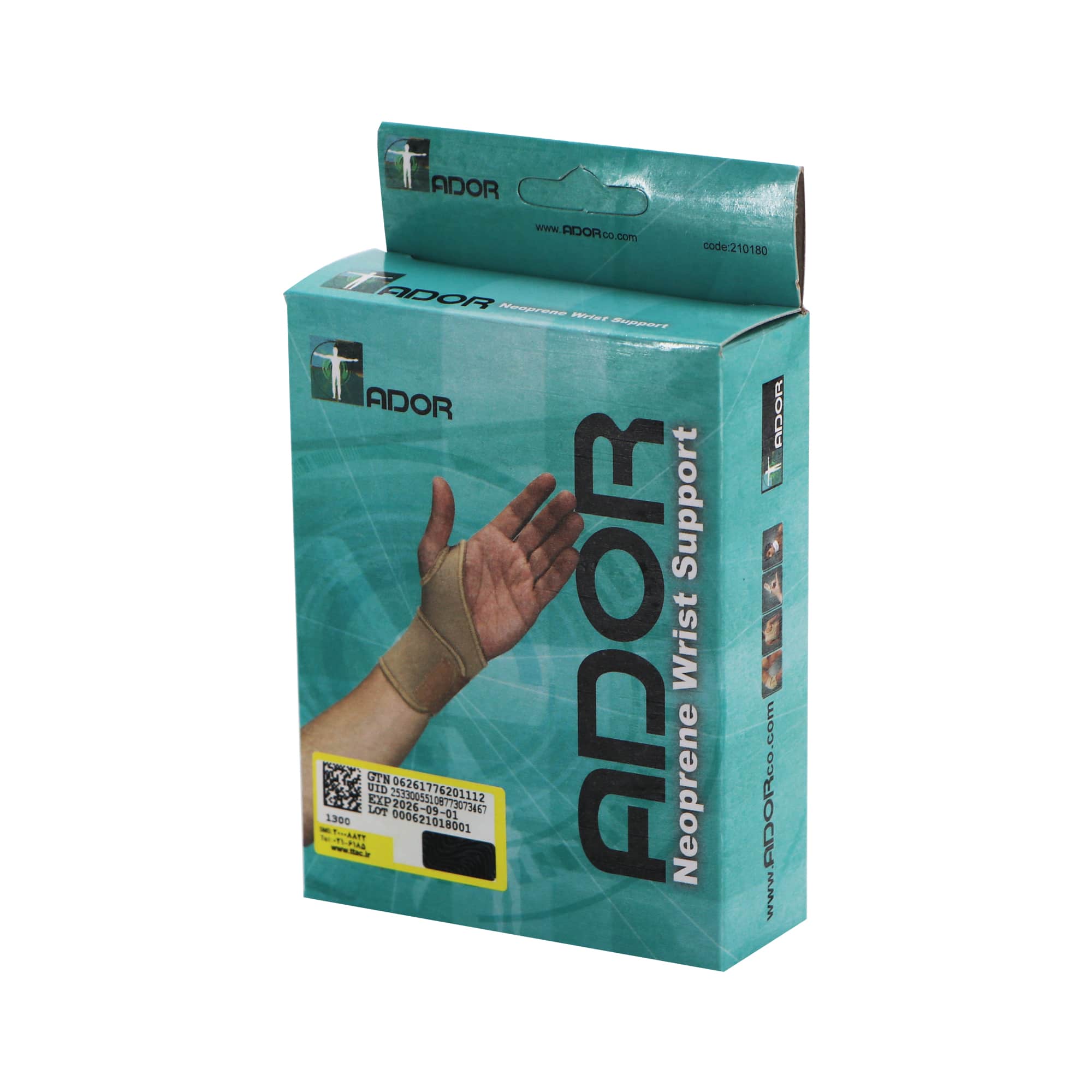 مچ بند نئوپرنی آدور مدل انگشتی قابل تنظیم