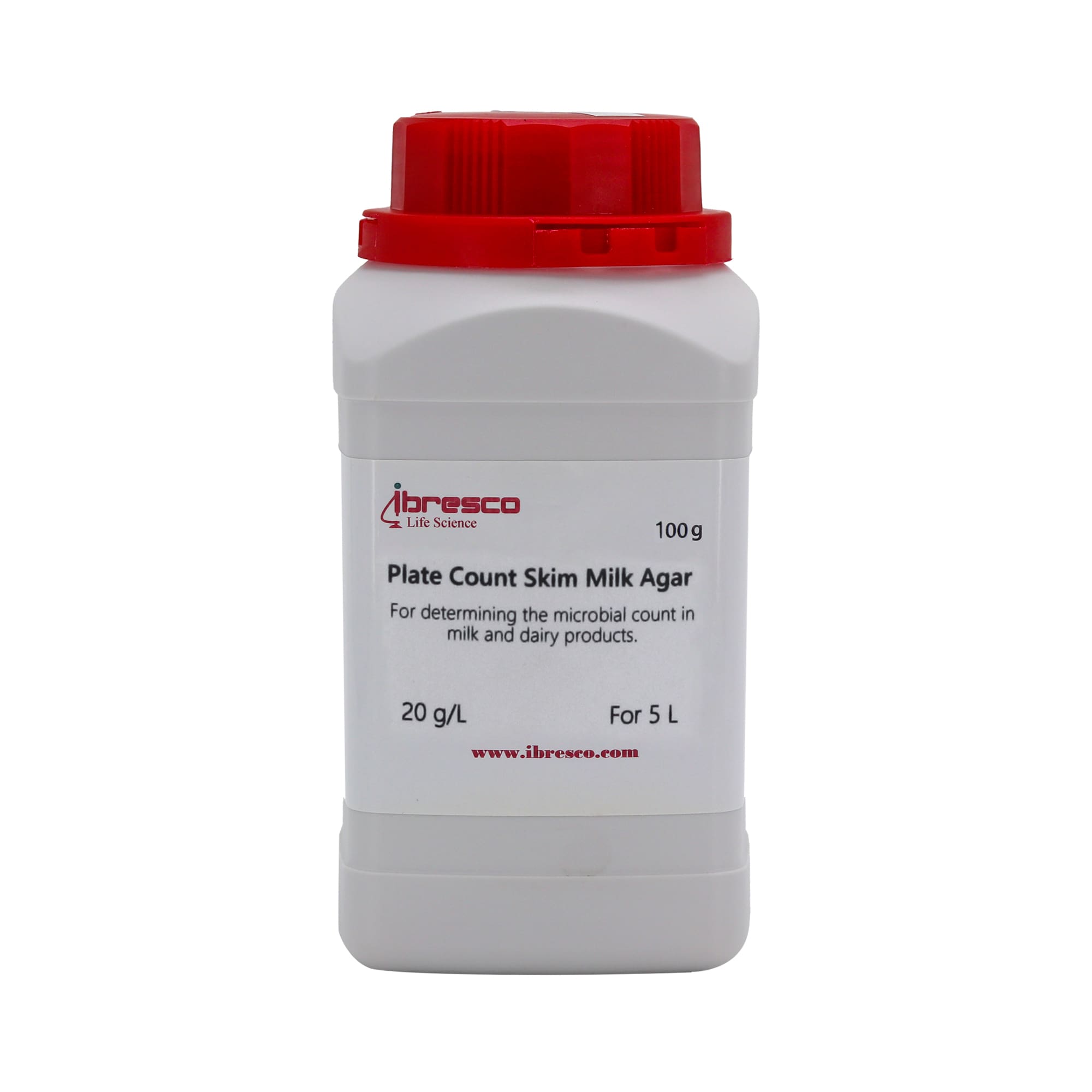 پلیت کانت اسکیم میلک آگار ایبرسکو