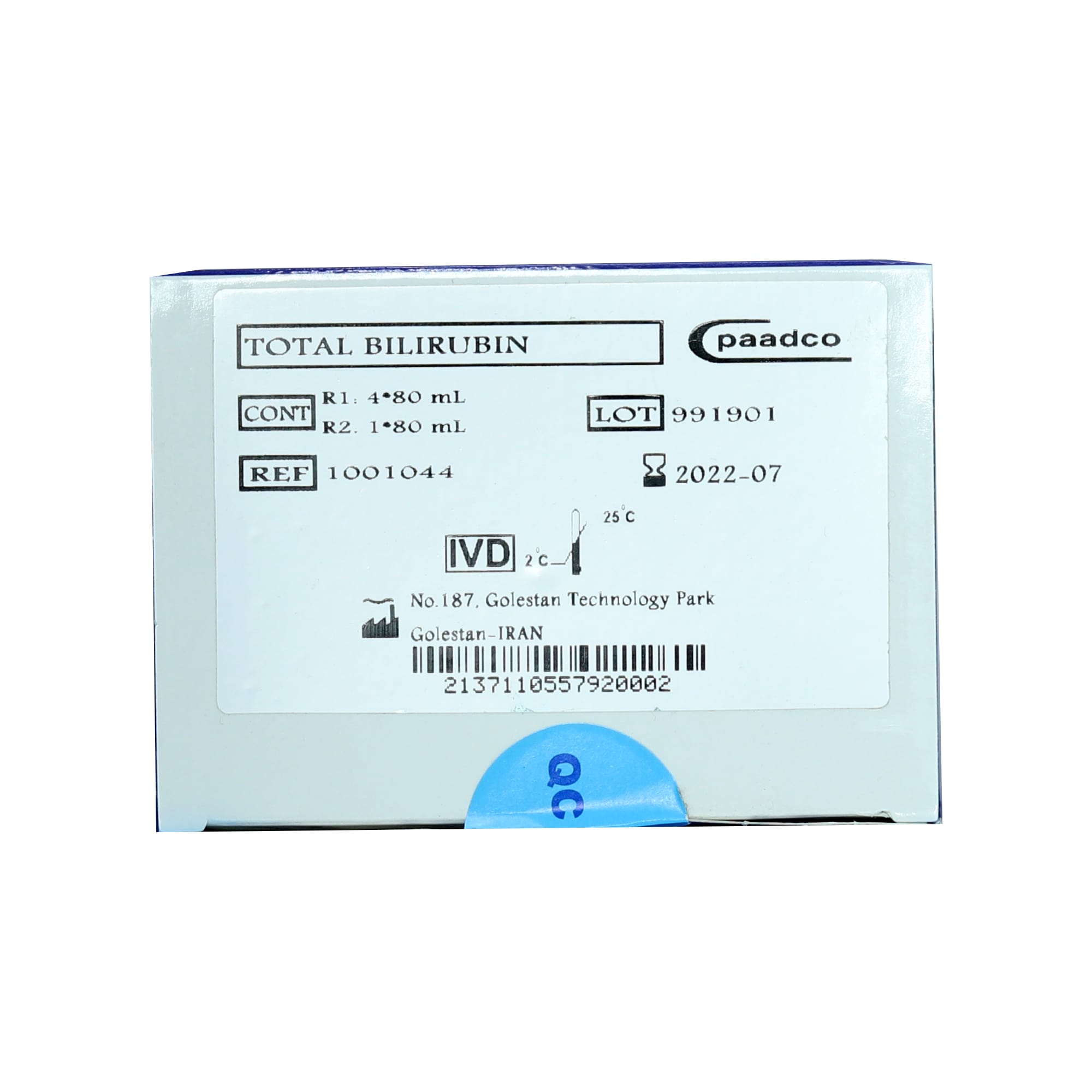 کیت بیلیروبین کل پادکو BT