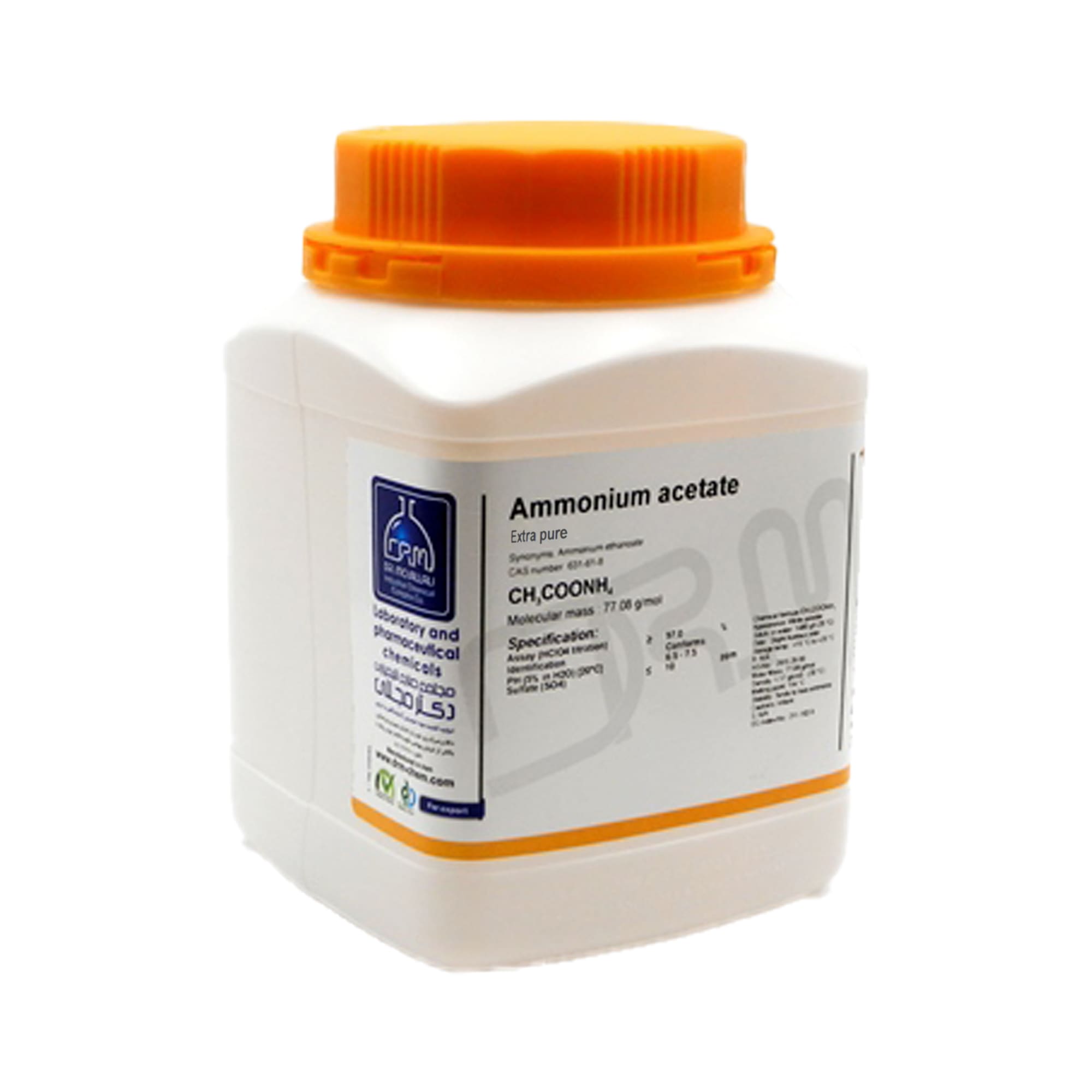 آمونیوم استات Extra pure دکتر مجللی