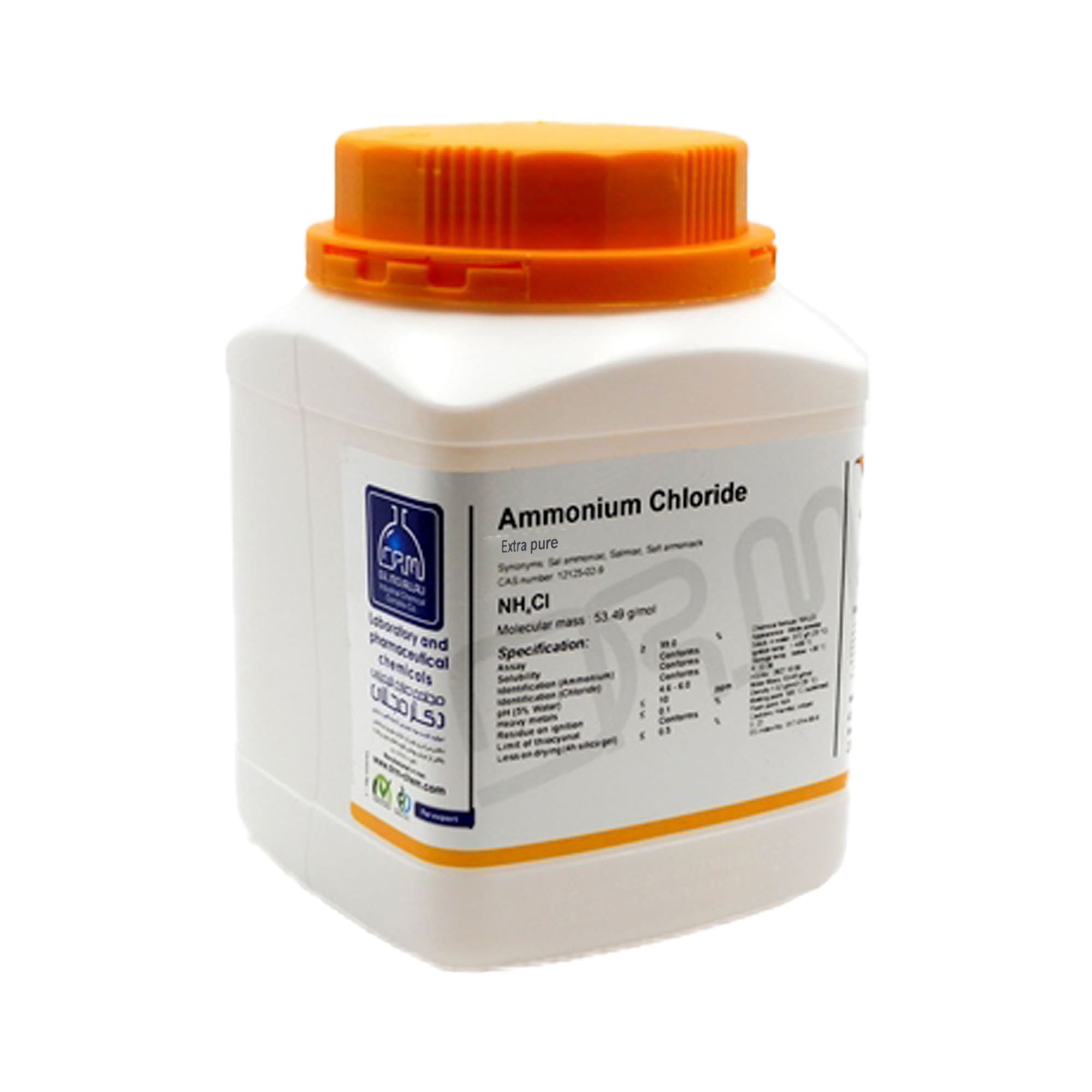 آمونیوم کلراید Extra pure دکتر مجللی