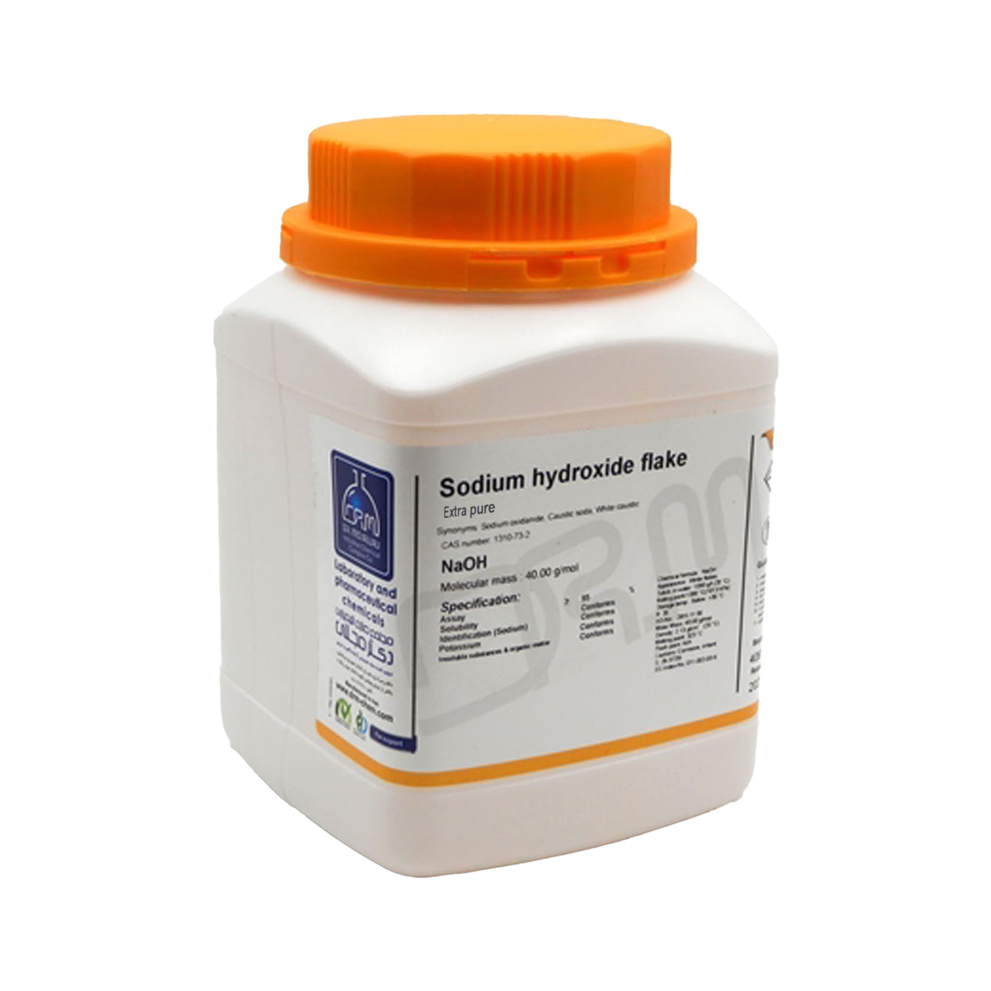 سدیم هیدروکسید Extra pure دکتر مجللی پرک