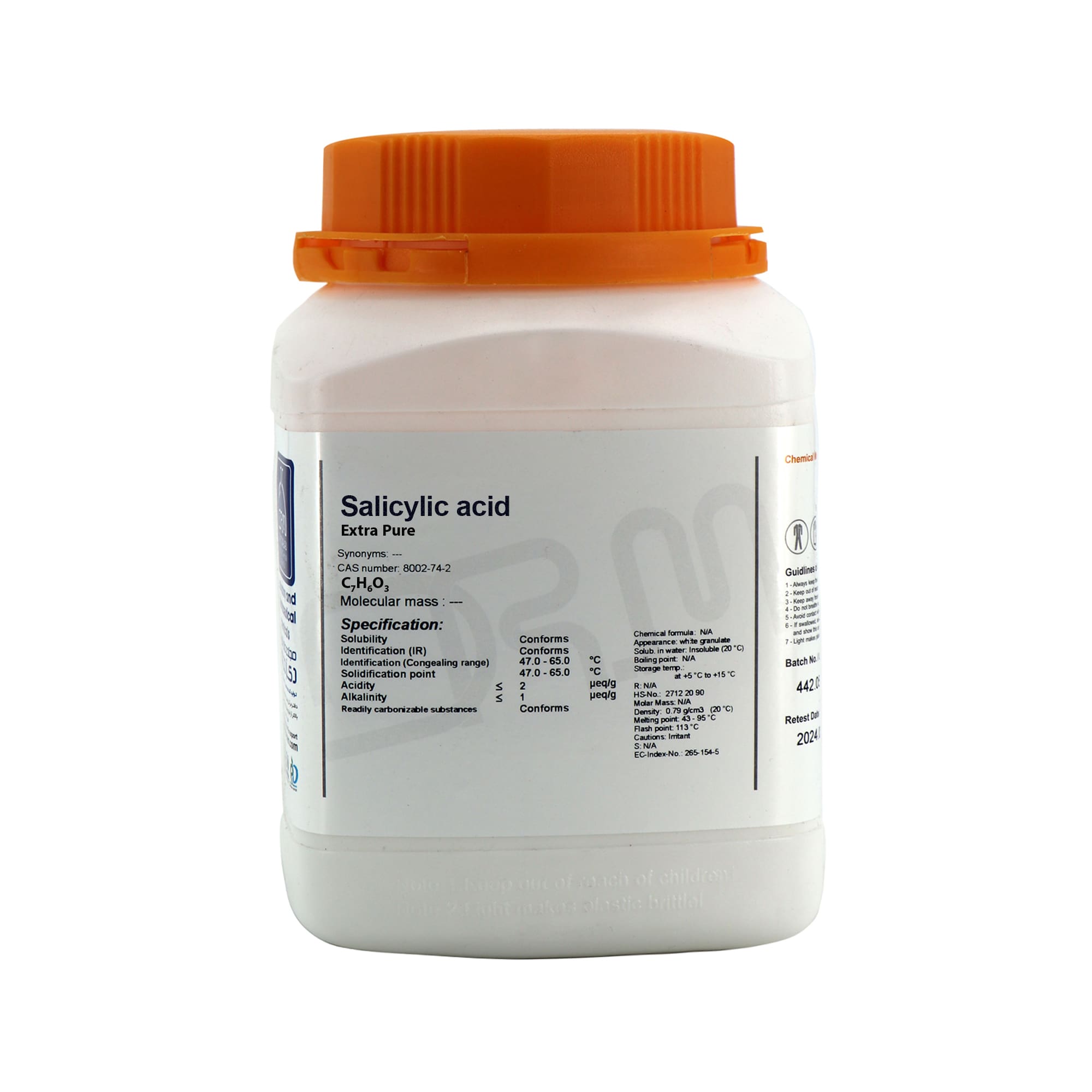 اسید سالیسیلیک Extra Pure دکتر مجللی