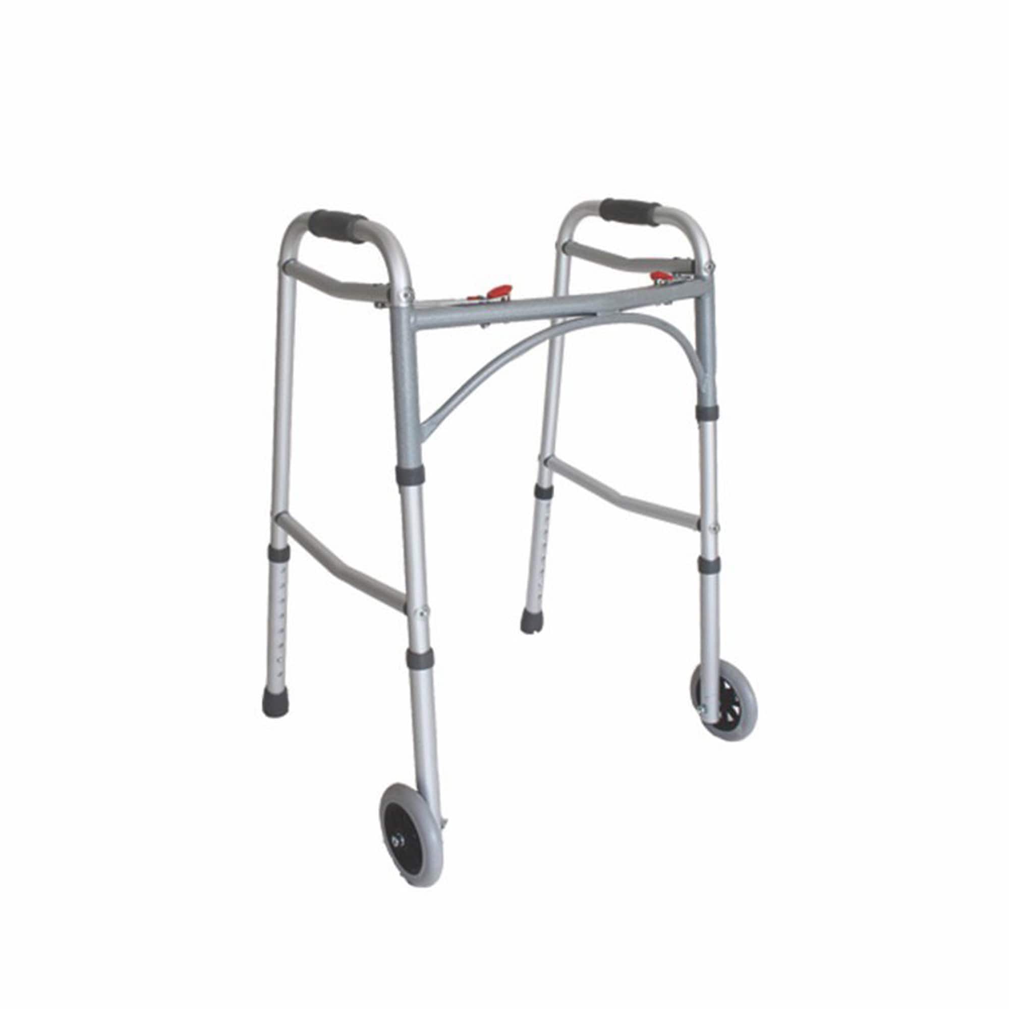 واکر تاشو چرخ دار با قابلیت تنظیم ارتفاع