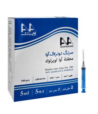 سرنگ لوئرا اسلیپ آوا دو تکه جعبه دار 5 سی سی